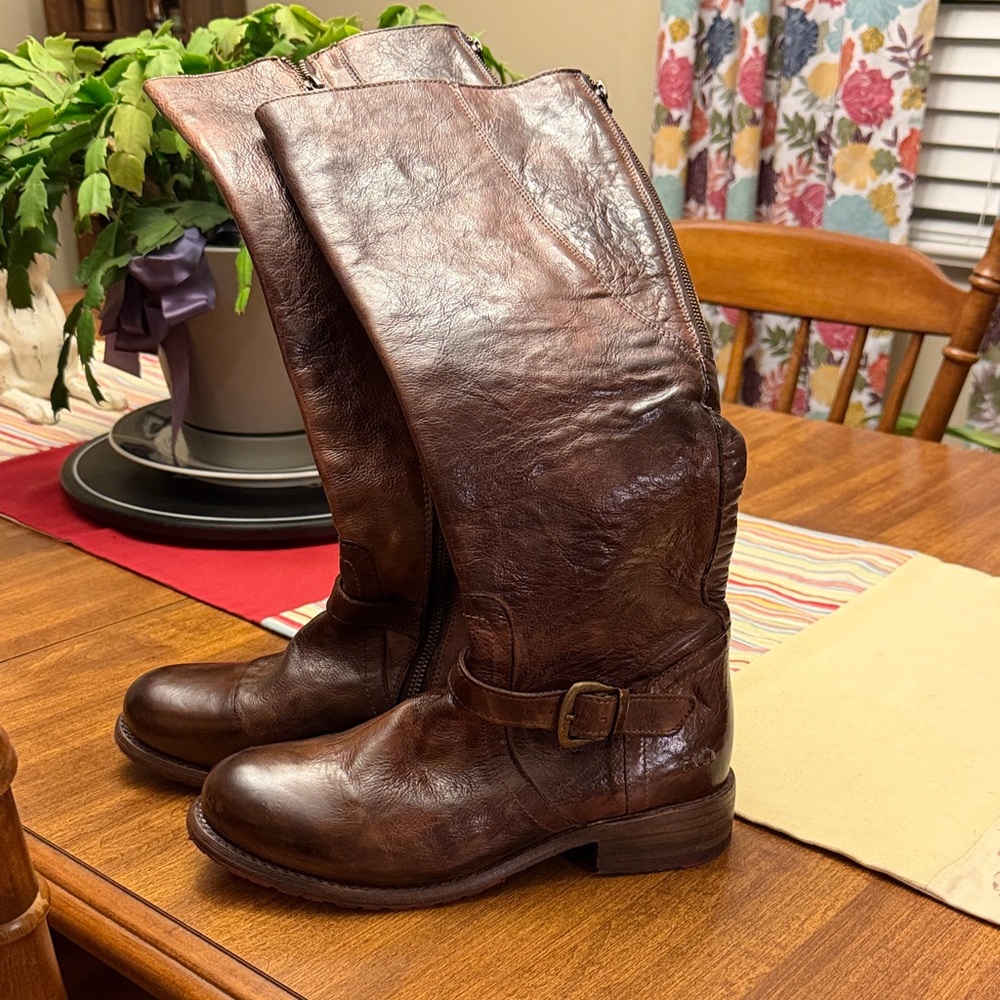BedStu Glaye Leather Boots